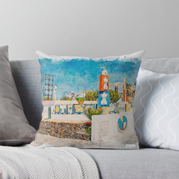 Item preview, Corralejo Fuerteventura Watercolour Effect Photo 36 designed and sold by GG WALL ART.