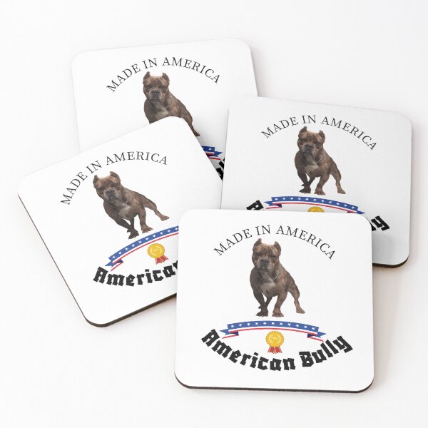 Aperçu de l'œuvre American Bully – Chiens d'Amérique créée et vendue par MasonsTshirts.