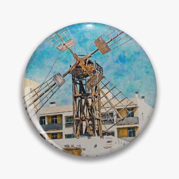 Item preview, Corralejo Fuerteventura Watercolour Effect Photo 37 designed and sold by GG WALL ART.