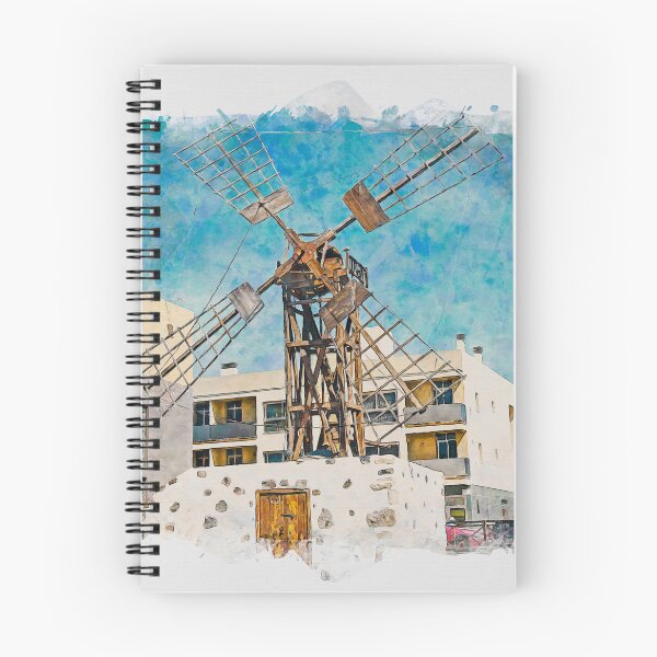 Item preview, Corralejo Fuerteventura Watercolour Effect Photo 37 designed and sold by GG WALL ART.