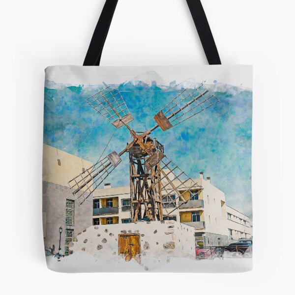 Item preview, Corralejo Fuerteventura Watercolour Effect Photo 37 designed and sold by GG WALL ART.