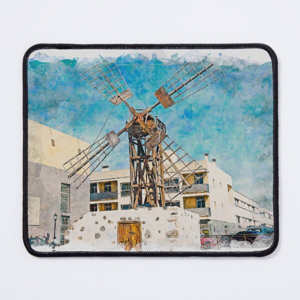 Item preview, Corralejo Fuerteventura Watercolour Effect Photo 37 designed and sold by GG WALL ART.
