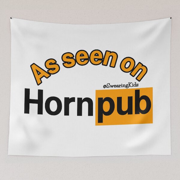 Item preview, As seen on Horn Pub designed and sold by SwearingKids.