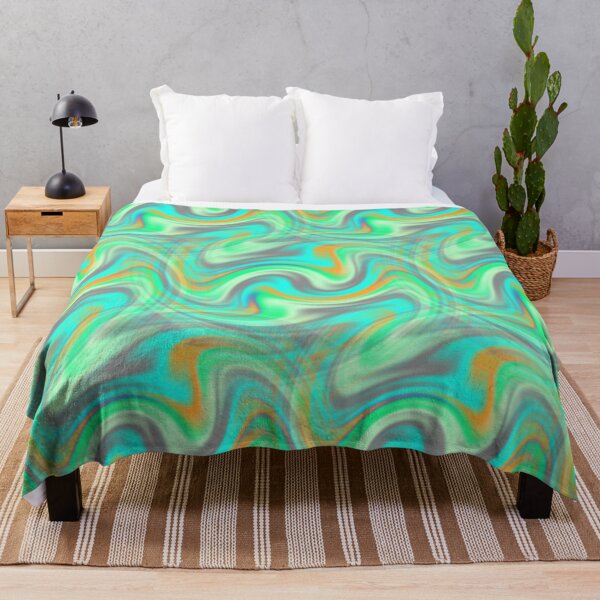 Item preview, Abstract Teal Green Fractal Scene 11 designed and sold by SXW Designs.