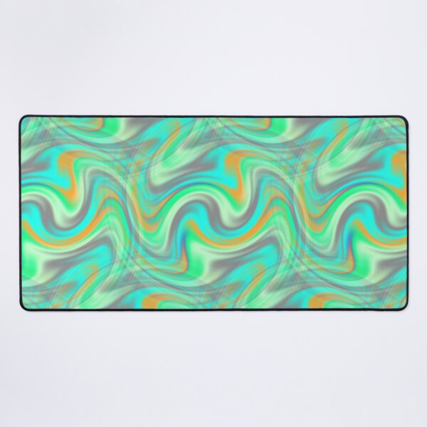 Item preview, Abstract Teal Green Fractal Scene 11 designed and sold by SXW Designs.