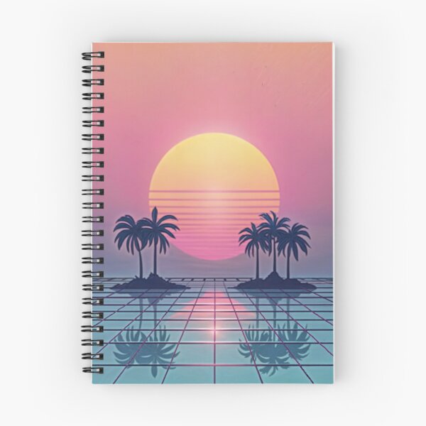 Item preview, Vaporwave Sunset designed and sold by Honeybee Designs.