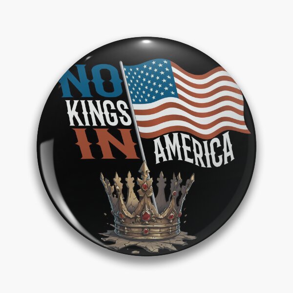 Item preview, No Kings In America designed and sold by Zeemazoo.
