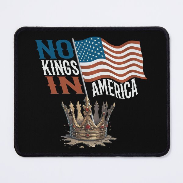 Item preview, No Kings In America designed and sold by Zeemazoo.