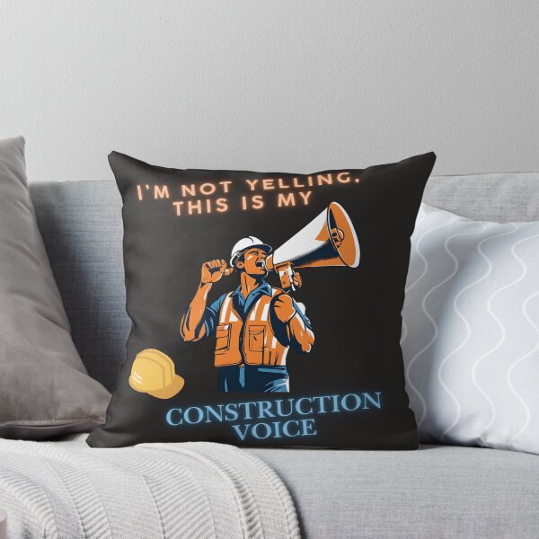 Item preview, Construction Design " I'm Not Yelling This is My Construction Voice" Great for People Who Love Construction designed and sold by JaarebisiA11.