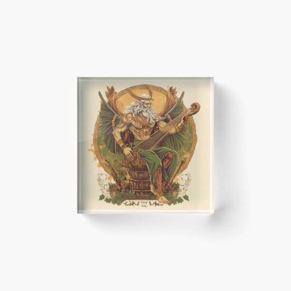 Item preview, Dagda: The Good God of Strength and Abundance designed and sold by Spiritveil.