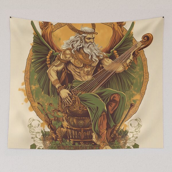 Item preview, Dagda: The Good God of Strength and Abundance designed and sold by Spiritveil.