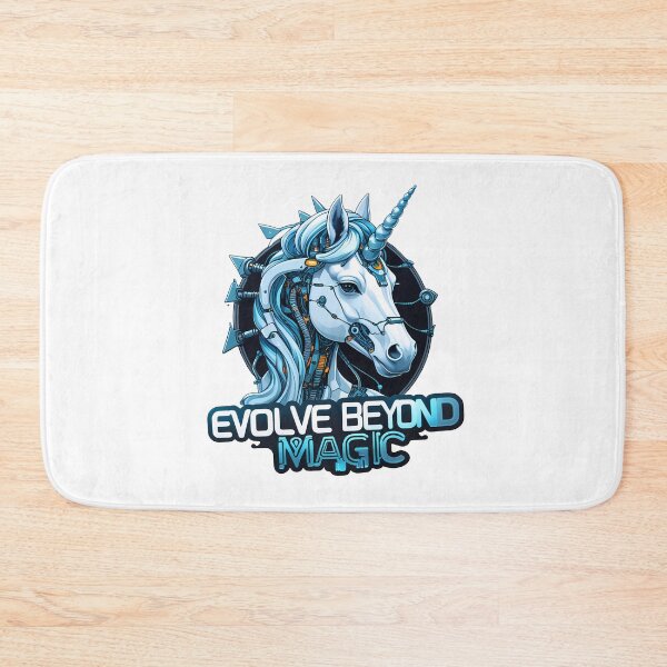 Item preview, Evolve Beyond Magic – Biomech Unicorn designed and sold by zoughlal.