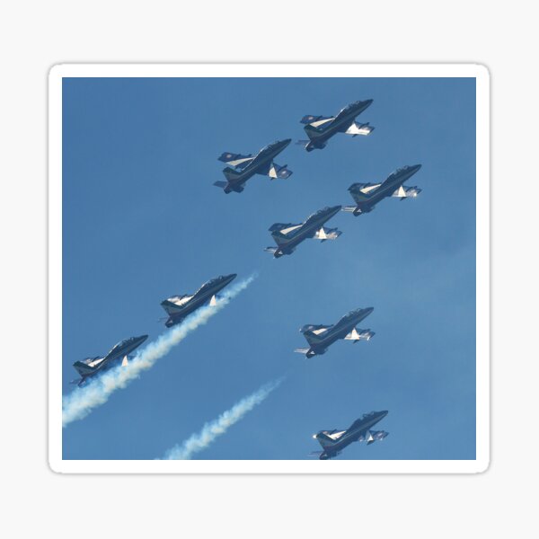 Item preview, Italian Air Force Frecce Tricolori in Formation designed and sold by BBExplorerClub.