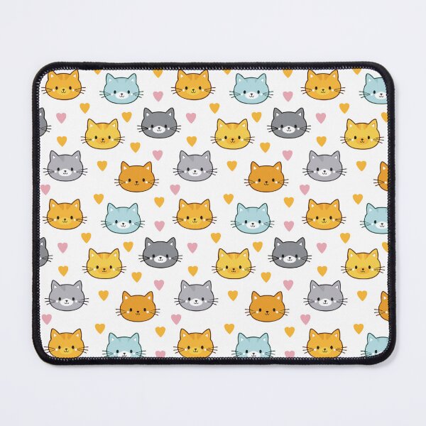 Item preview, Cute Kawaii Cats Pattern 4 designed and sold by STUDIO-72.