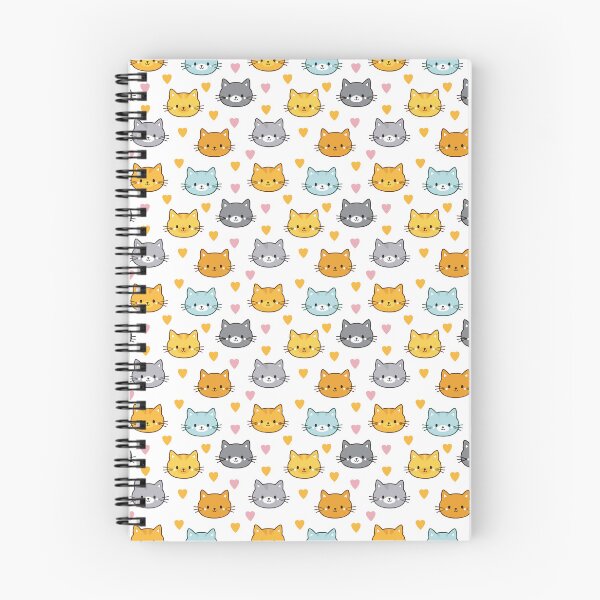 Item preview, Cute Kawaii Cats Pattern 4 designed and sold by STUDIO-72.