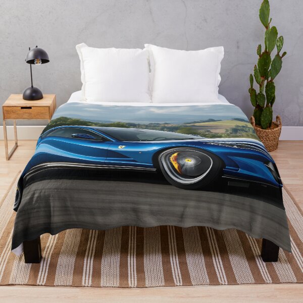 Item preview, Blue Ferrari 812 Superfast – Luxury Speed in Stunning Detail designed and sold by AutoPopStudio.