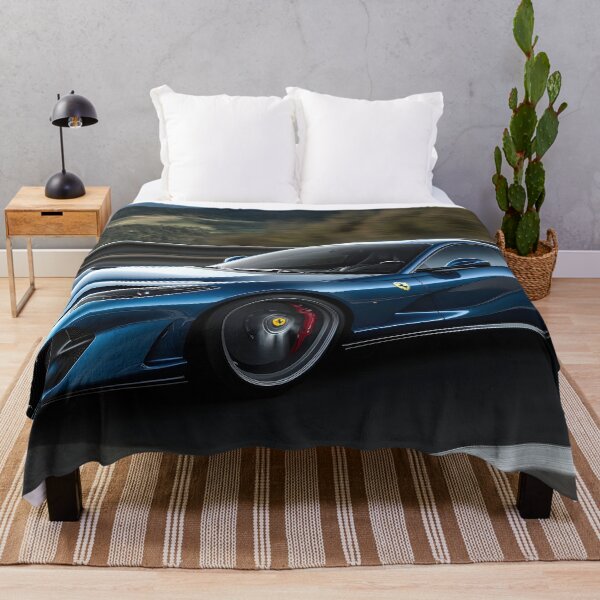 Item preview, Blue Ferrari 812 Superfast – Luxury Speed in Stunning Detail II designed and sold by AutoPopStudio.