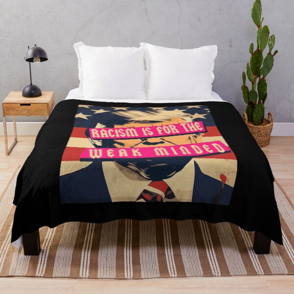 Item preview, Racism is for the weak minded (Fuck Trump) designed and sold by remerasnerdas.