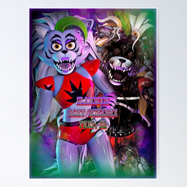 Artikel-Vorschau von Glamrock Roxy/Roxanne - FNAF: Sicherheitsverletzung, designt und verkauft von BrHrocknroll.