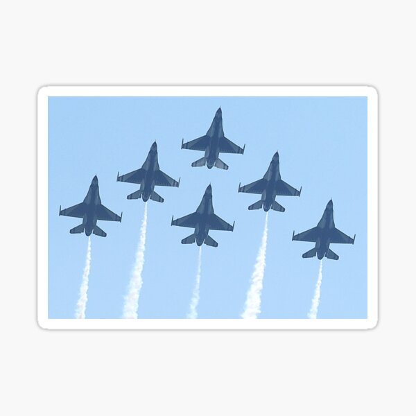 Item preview, US Air Force Thunderbirds in Tight Formation designed and sold by BBExplorerClub.