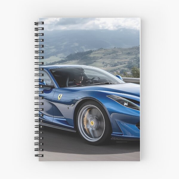 Item preview, Blue Ferrari 812 Superfast – Luxury Speed in Stunning Detail III designed and sold by AutoPopStudio.