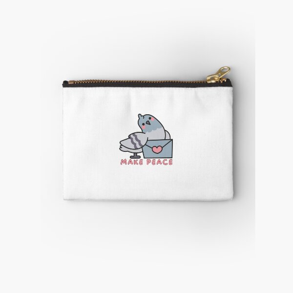 Item preview, Dove of peace, a dove that says make peace designed and sold by Hope-it-fits.