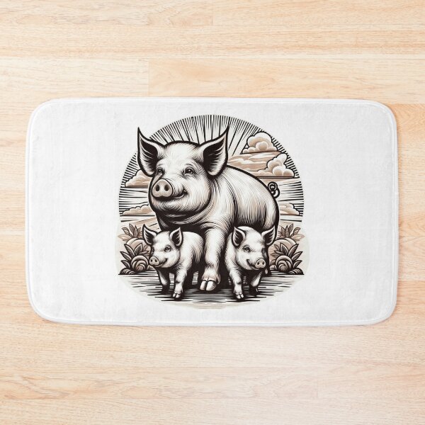 Item preview, Pig Family designed and sold by Tenpaces.