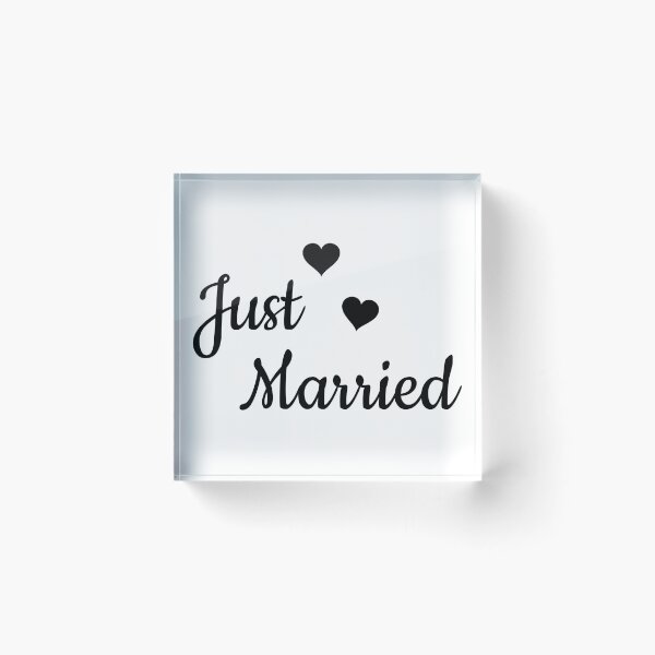Item preview, Just Married designed and sold by RotemButzian.