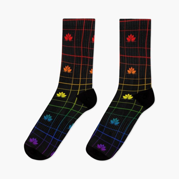 Item preview, Yoga Lotus LGBTQ Graphic, Classic pride flag graphic, Lotus and lines graphic, Yoga, meditation, LGBTQ, Self Love, self care,  outdoors, summer, zen, yogi, namaste,  designed and sold by PrideBeProud.