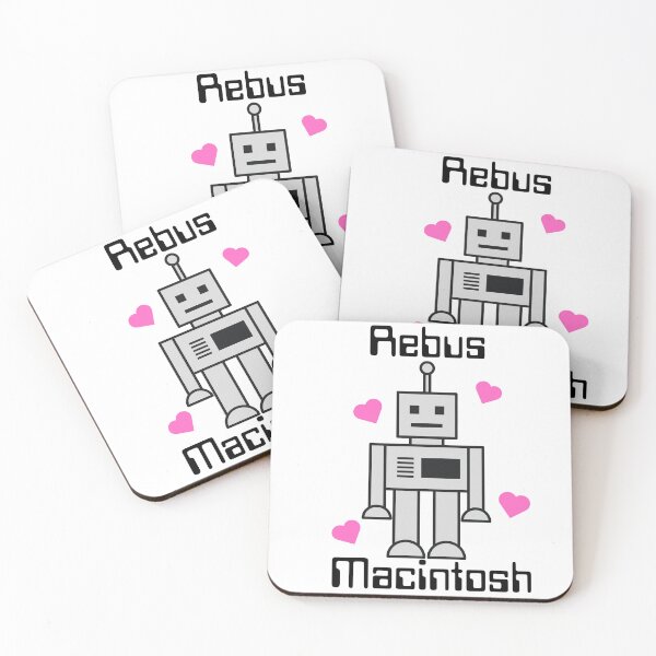 Item preview, Rebus Macintosh designed and sold by flirtyandsturdy.