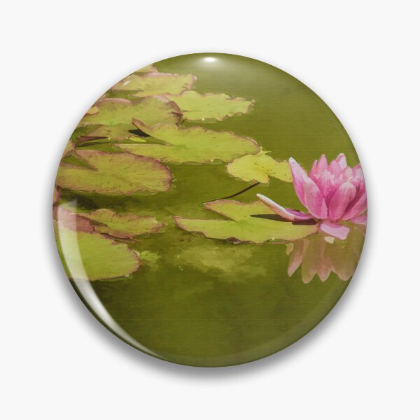 Item preview, Pink Water Lily and Its Reflection designed and sold by Gerda Grice Photography.