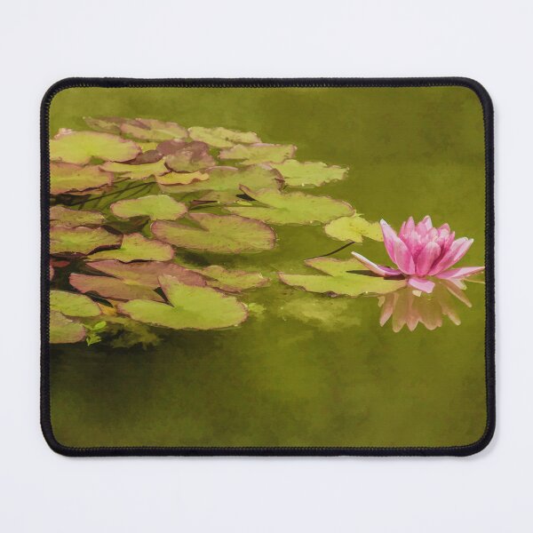 Item preview, Pink Water Lily and Its Reflection designed and sold by Gerda Grice Photography.