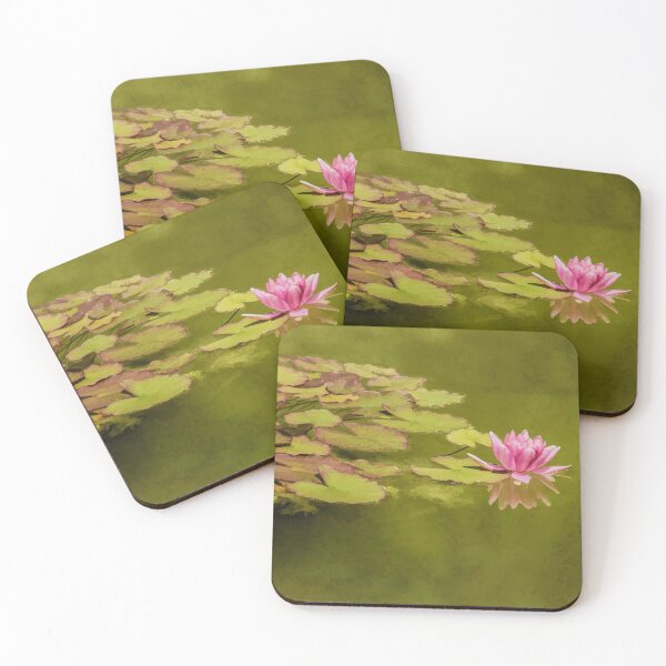 Item preview, Pink Water Lily and Its Reflection designed and sold by Gerda Grice Photography.