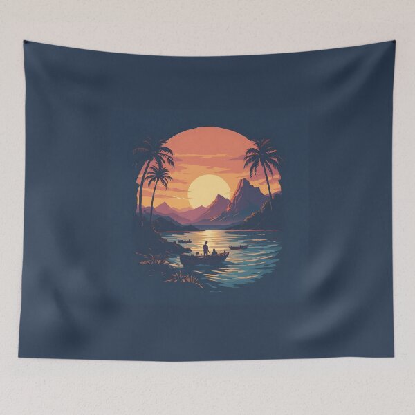 Item preview, Sunset - Travel Vibes designed and sold by trendspatterns.