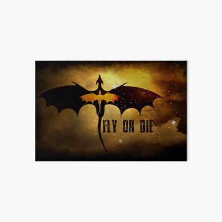 Item preview, Fourth wing motto poster designed and sold by Ithildiel.