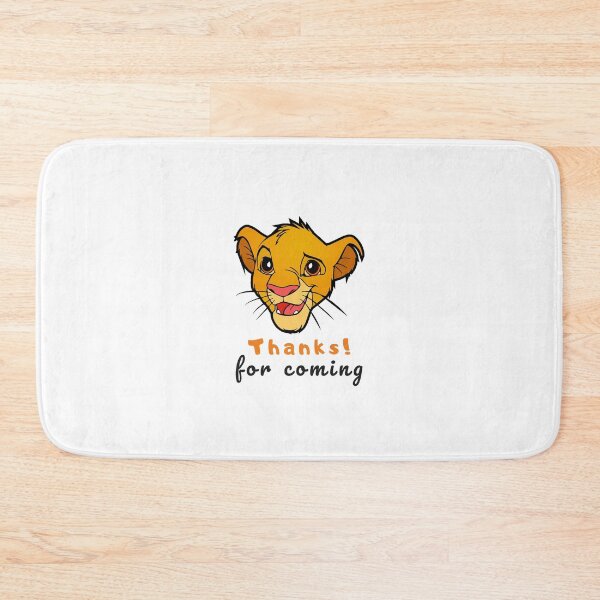 Item preview, Thanks for coming - The Lion King - Simba designed and sold by RotemButzian.