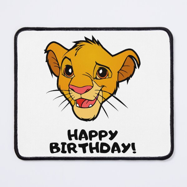 Item preview, Happy Birthday - The Lion King - Simba designed and sold by RotemButzian.