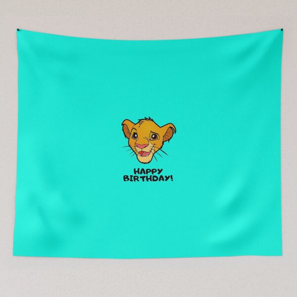 Item preview, Happy Birthday - The Lion King - Simba designed and sold by RotemButzian.