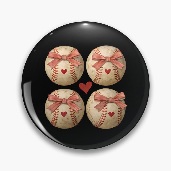 Item preview, Cute Vintage Baseball Bow designed and sold by VinsendDraconi.