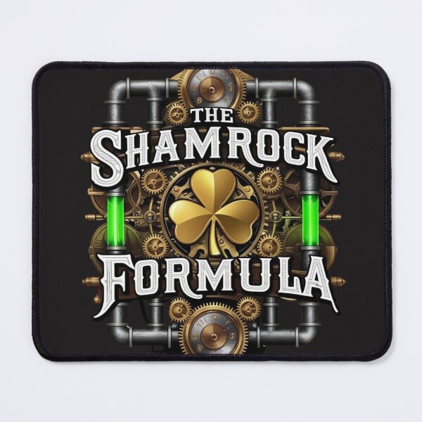 Item preview, The Shamrock Formula – Steampunk St. Patrick’s Day Design designed and sold by Art Garden.