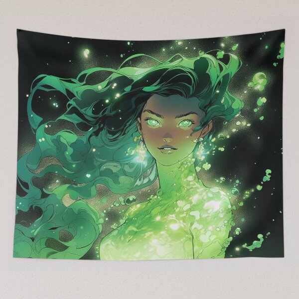 Item preview, Magic Ethereal Fantasy Anime Girl designed and sold by bubblegoth.