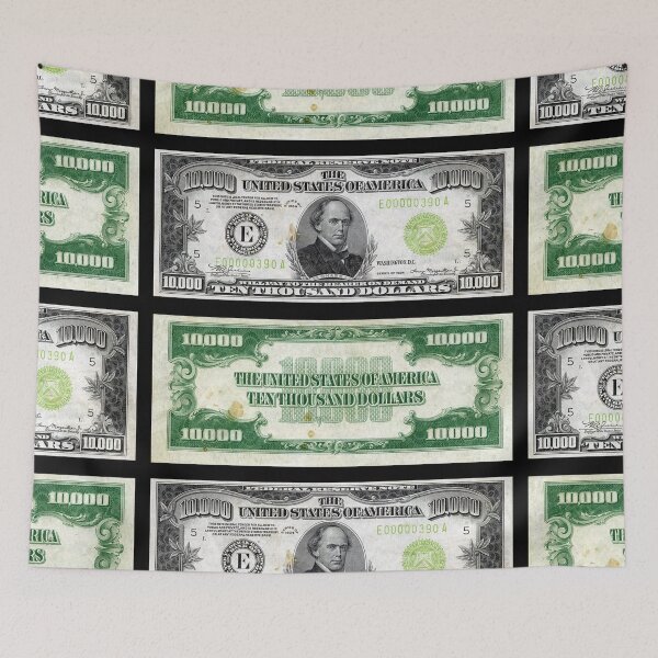 Item preview, Baller Status: Real Ten Thousand Dollar Bill Images, Luxury Style designed and sold by BobbyVonClutch.