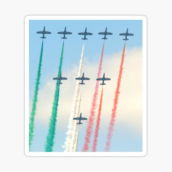Item preview, Italian Air Force Frecce Tricolori aerobatic team  designed and sold by BBExplorerClub.