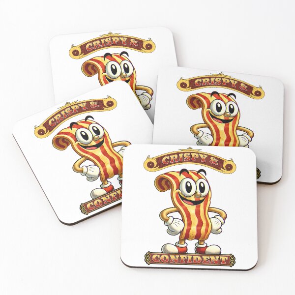 Item preview, Crispy & Confident Bacon designed and sold by Dennis' Creative Corner.