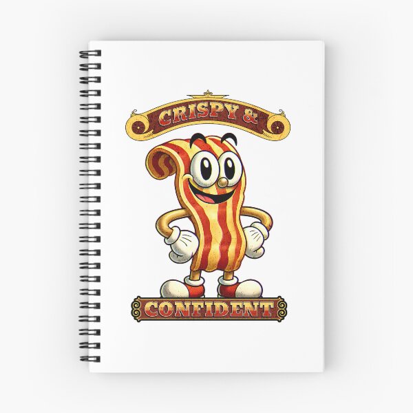 Artikelvorschau, Crispy & Confident Bacon entworfen und verkauft von Dennis' Creative Corner.