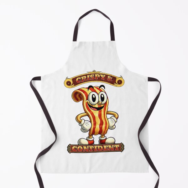 Item preview, Crispy & Confident Bacon designed and sold by Dennis' Creative Corner.