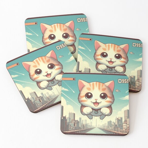 Item preview, Flying Super Cat  designed and sold by Marshcherokee.