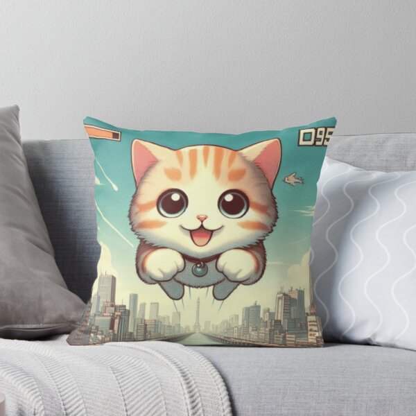Item preview, Flying Super Cat  designed and sold by Marshcherokee.