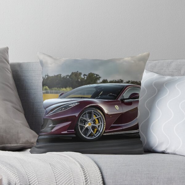 Item preview, Burgundy Ferrari 812 Superfast – Timeless Power & Sophistication designed and sold by AutoPopStudio.