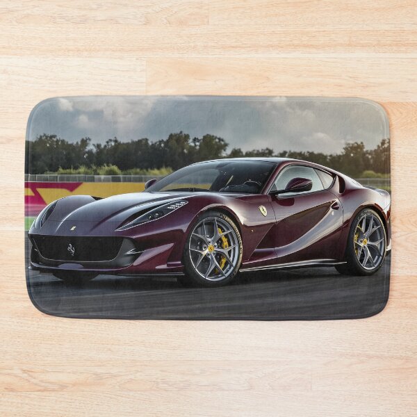 Item preview, Burgundy Ferrari 812 Superfast – Timeless Power & Sophistication designed and sold by AutoPopStudio.